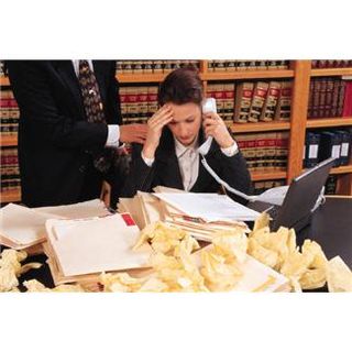lawyer-drowning-in-work